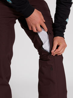Freakin Snow Chino Pants - Black Red (G1351912_BRD) [3]