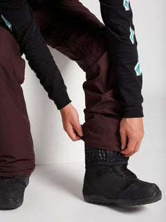 Freakin Snow Chino Pants - Black Red (G1351912_BRD) [4]