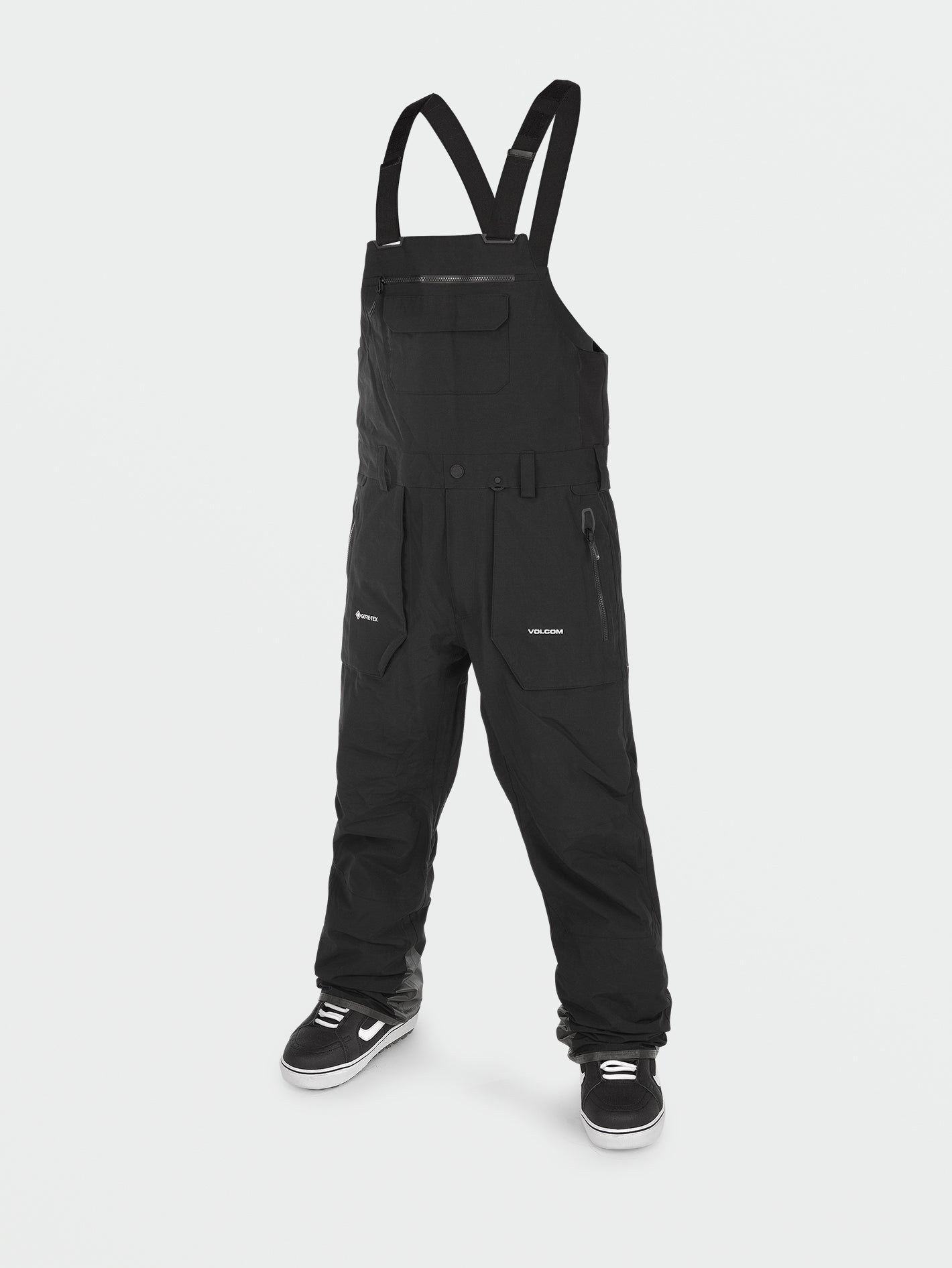 新品 VOLCOM Rain Gore-Tex Bib Overalls 黒 Ｌ Rain Gore-Tex Bib Overall - Black | Volcom Switzerland