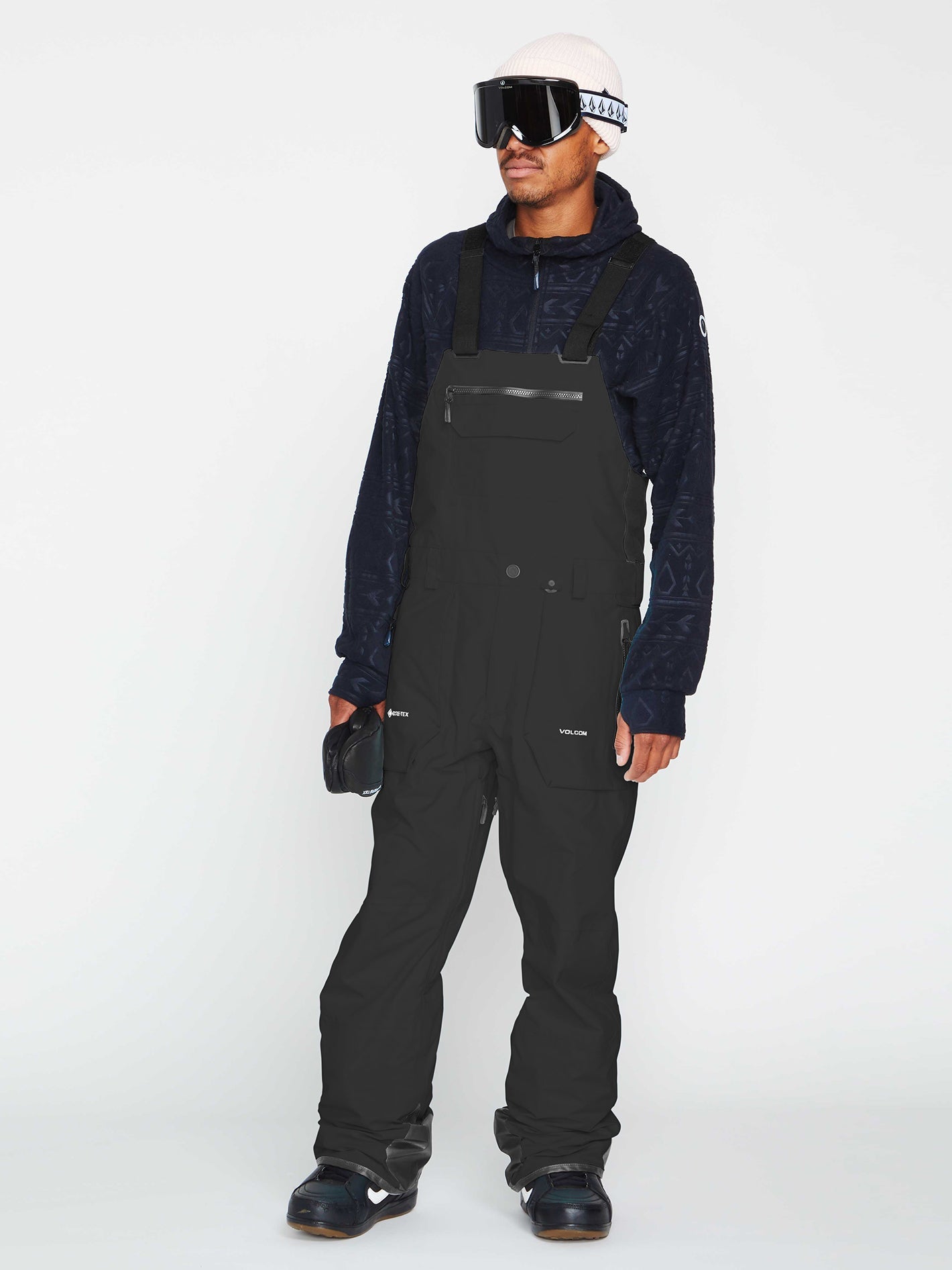 スノーボード VOLCOM Rain Gore-Tex Bib Overalls Black Rain Gore-Tex Bib Overall - Black | Volcom Switzerland