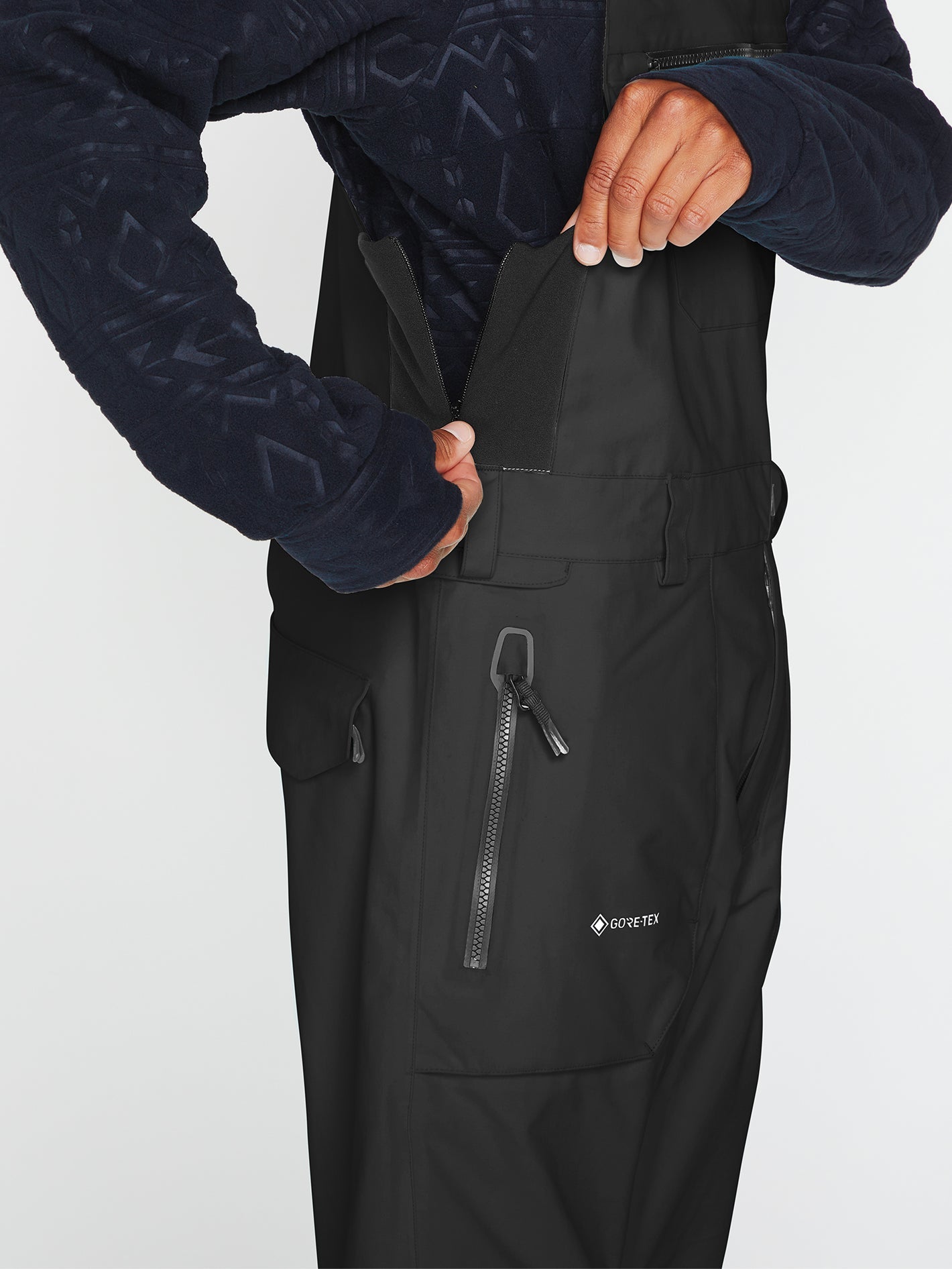 Rain Gore-Tex Bib Overall - Black | Volcom Switzerland