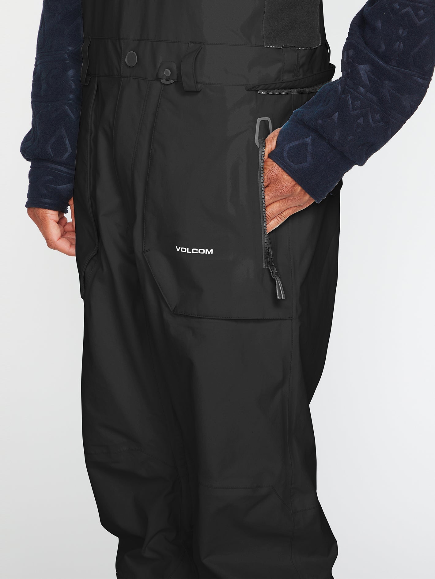 Rain Gore-Tex Bib Overall - Black | Volcom Switzerland