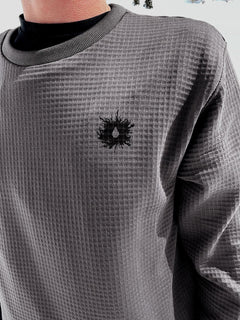 Mens Polartec Crew Fleece - DARK GREY (G4652200_DGR) [101]