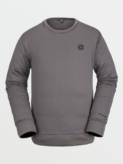 Mens Polartec Crew Fleece - DARK GREY (G4652200_DGR) [F]