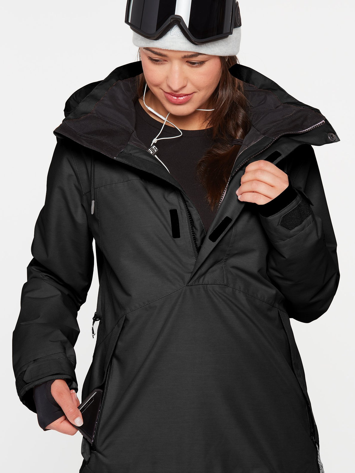 Fern Insulated Gore-Tex Pullover Jacket - BLACK (H0452204_BLK) [18]
