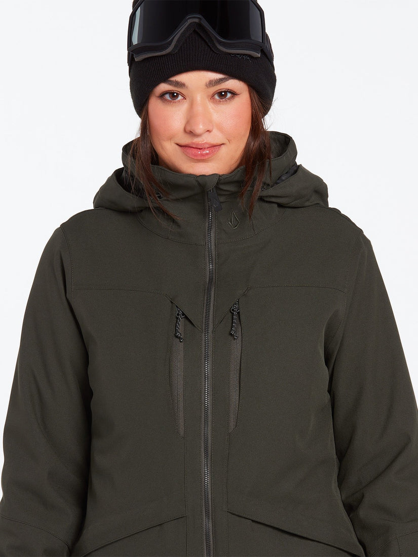 Shelter 3D Stretch Jacket - BLACK GREEN (H0452210_BGR) [02]