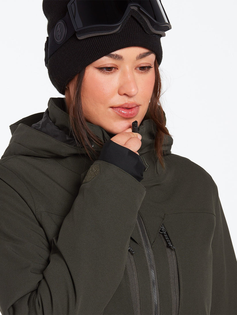 Shelter 3D Stretch Jacket - BLACK GREEN (H0452210_BGR) [05]