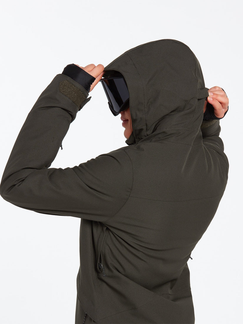 Shelter 3D Stretch Jacket - BLACK GREEN (H0452210_BGR) [06]