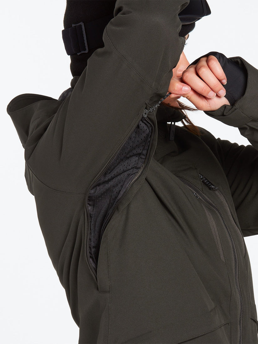 Shelter 3D Stretch Jacket - BLACK GREEN (H0452210_BGR) [07]