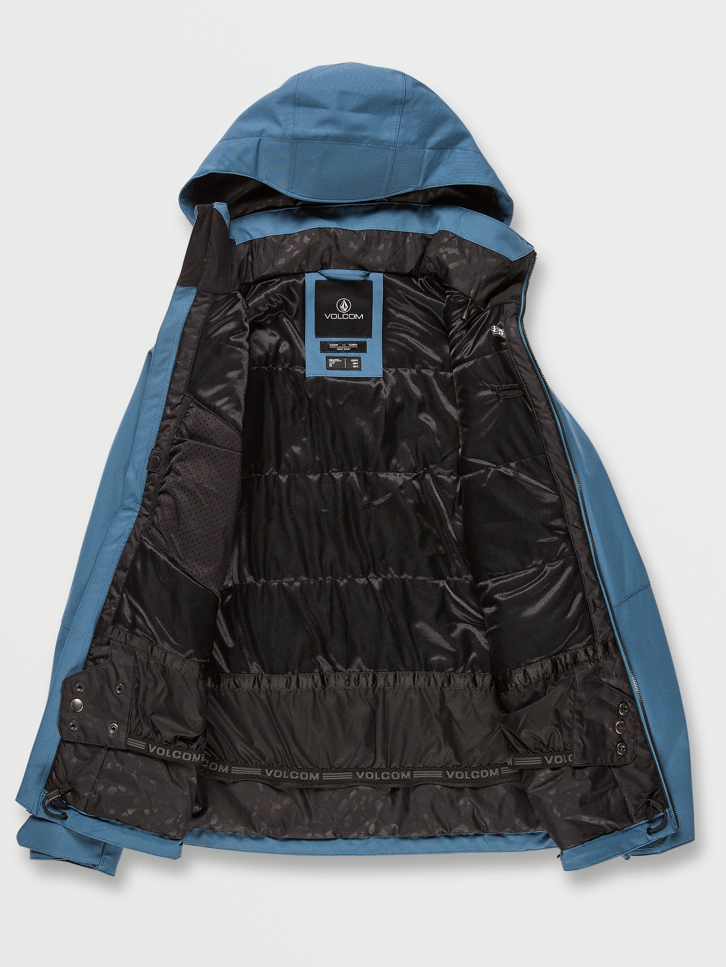Shelter 3D Stretch Jacket - Petrol Blue | Volcom Switzerland