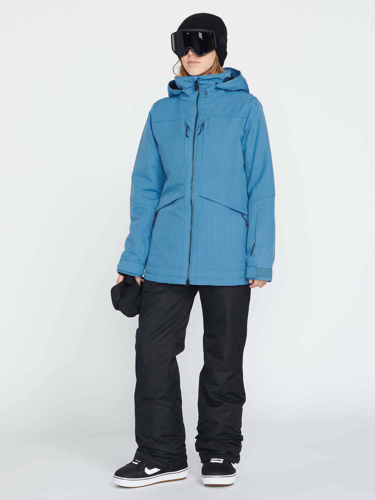 Shelter 3D Stretch Jacket - Petrol Blue | Volcom Switzerland