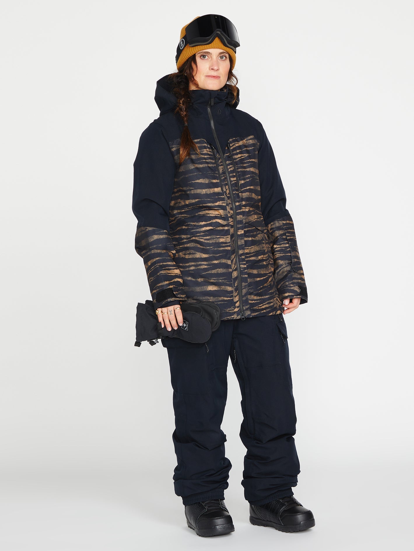 Shelter 3D Stretch Jacket - Tiger Print | Volcom Switzerland