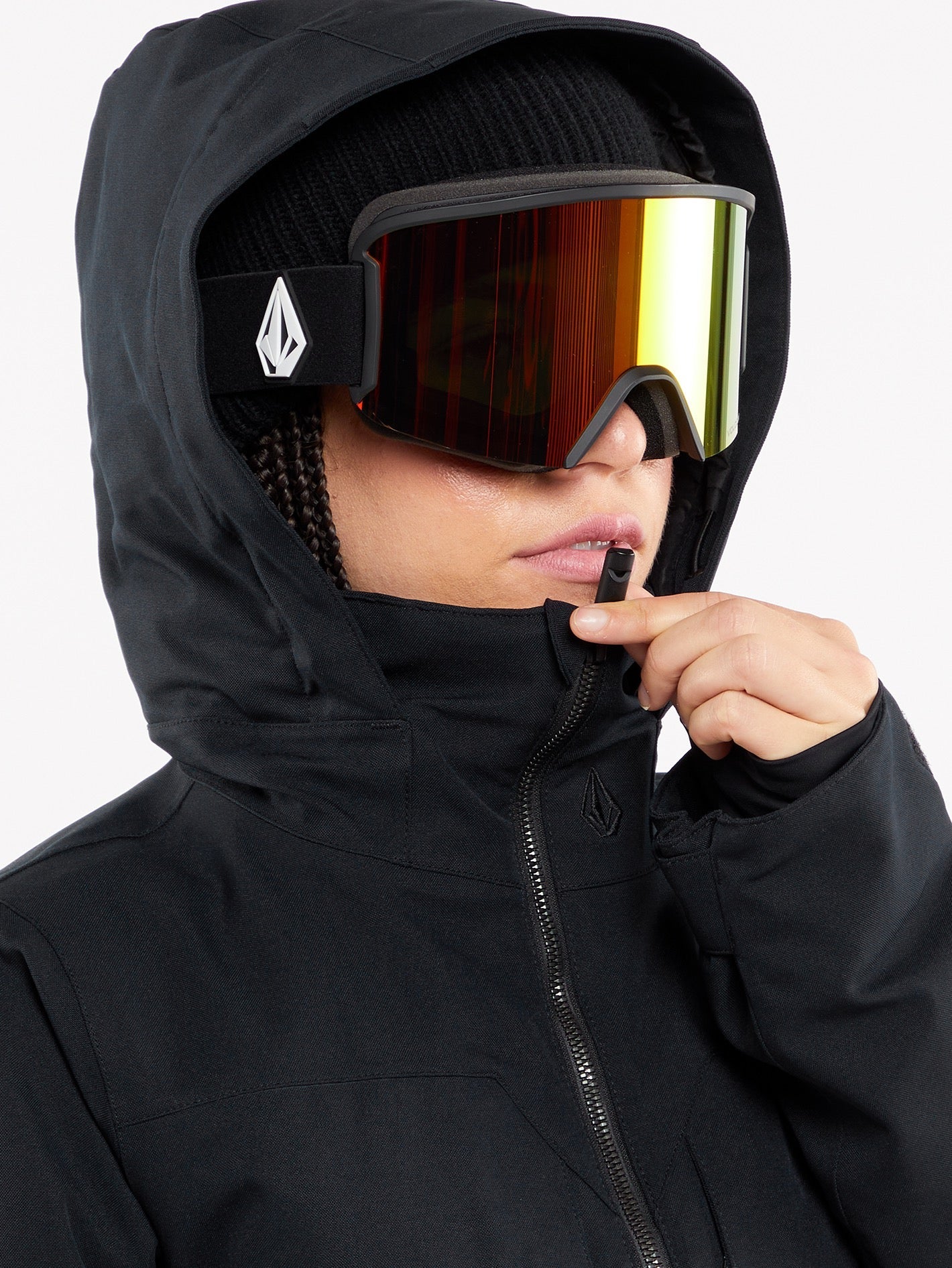 Shelter 3D Stretch Jacke - BLACK - Damen - Volcom Schweiz – Volcom