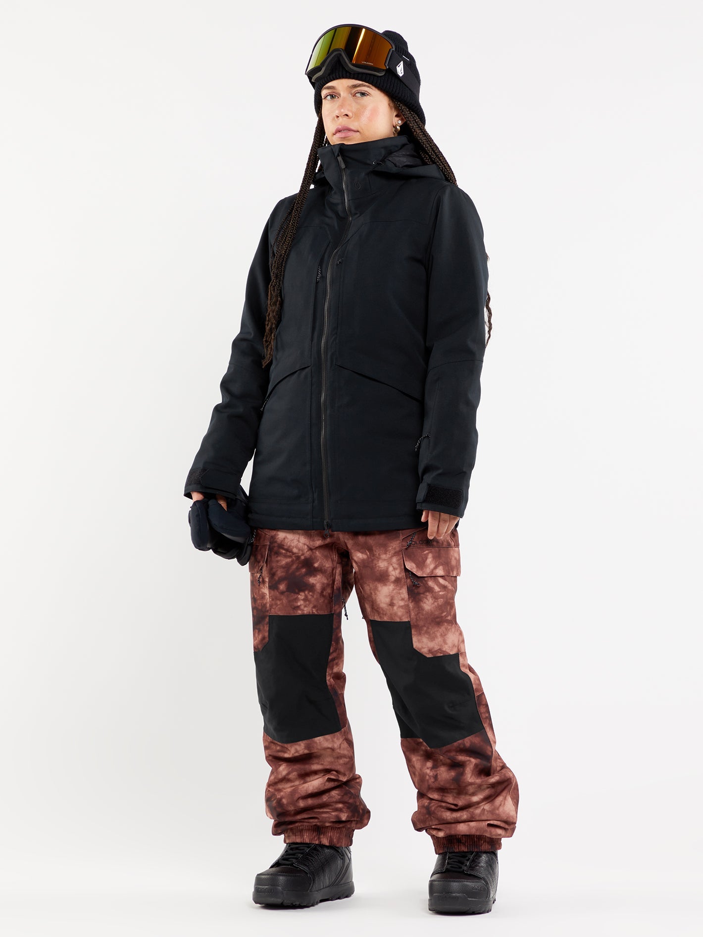 Shelter 3D Stretch Jacke - BLACK - Damen - Volcom Schweiz – Volcom