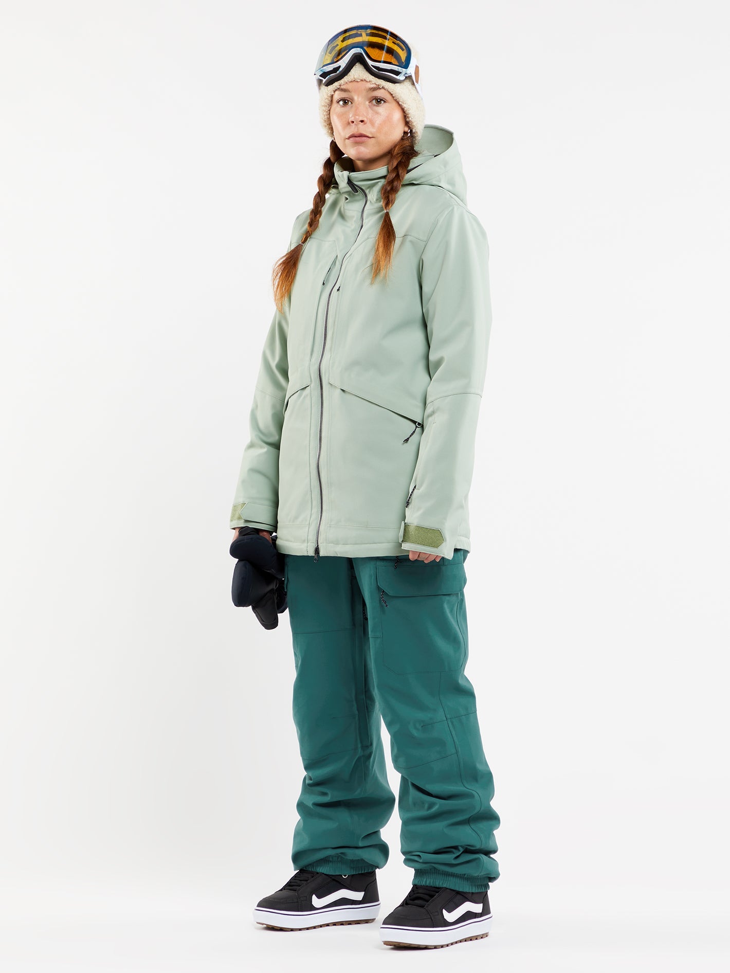 Shelter 3D Stretch Jacke - SAGE FROST - Damen - Volcom Schweiz