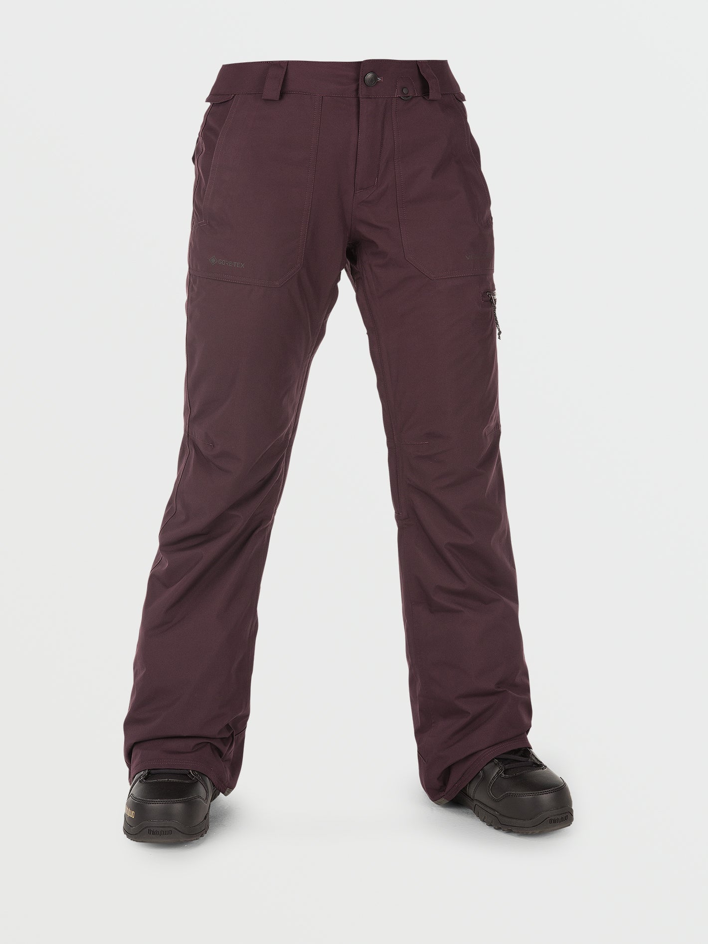 Knox Insulated Gore-Tex Trousers - Black Plum | Volcom Switzerland