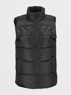 Stone Castine Puff Vest - BLACK (H1852400_BLK) [F]