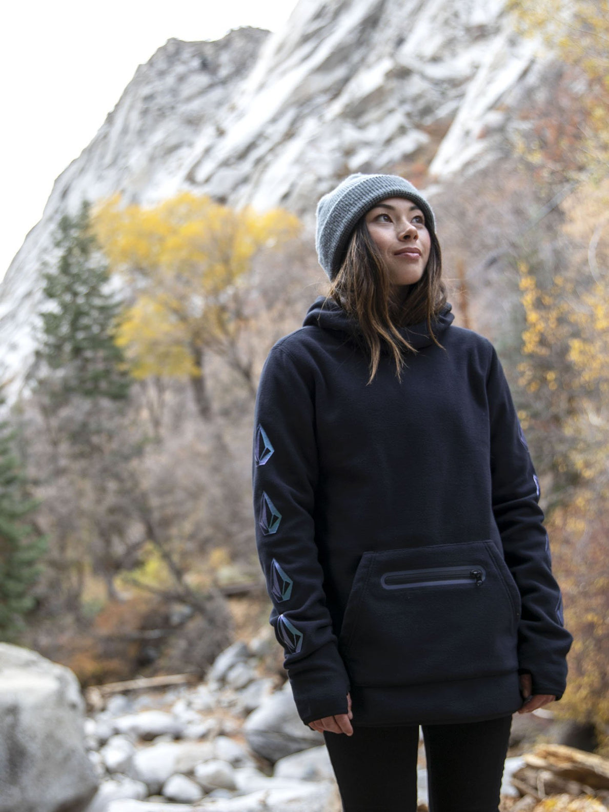 POLARTEC MID HOODY (H4152102_BLK) [202]