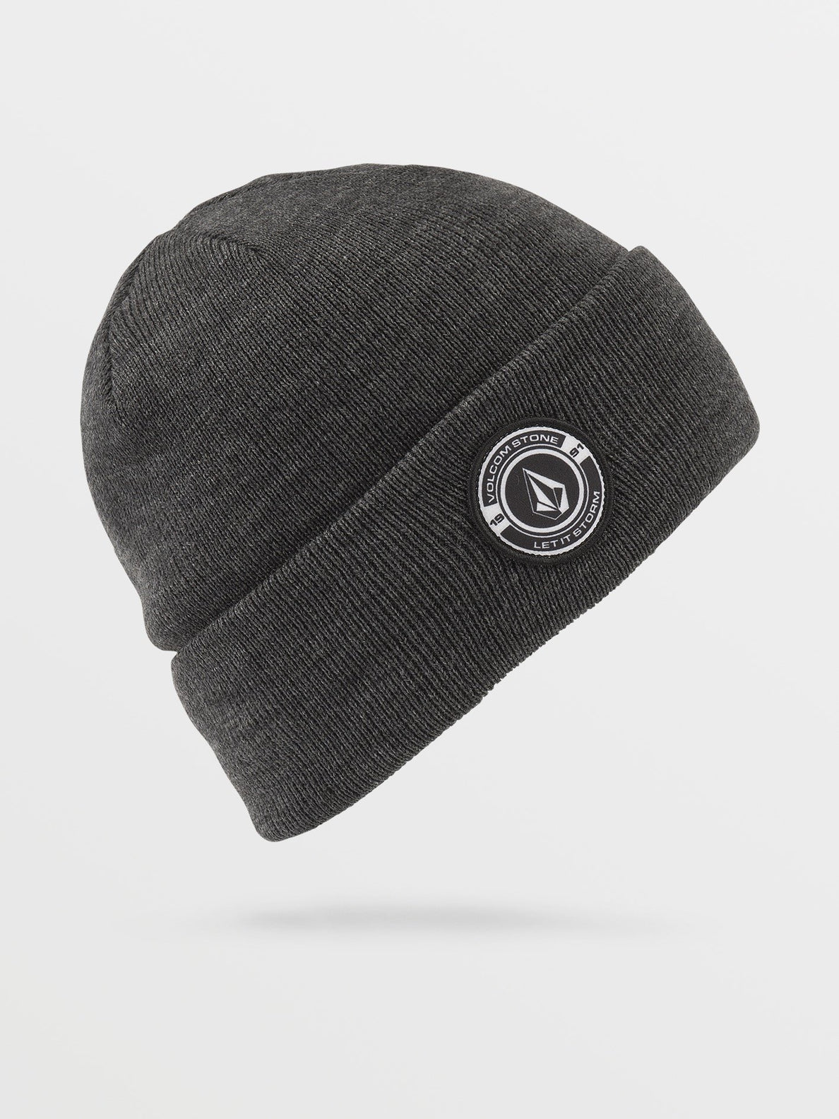 Stoned Beanie - DARK GREY (J5852206_DGR) [F]