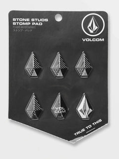 Stone Studs Stomp Pads - BLACK