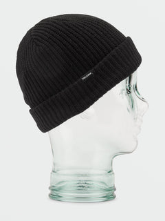 SWEEP LINED BEANIE (L5852300_BLK) [F]