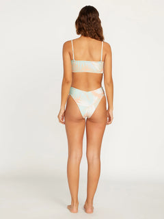 Palm Shell Tube Bikini Top - MELON (O1212302_MEL) [10]