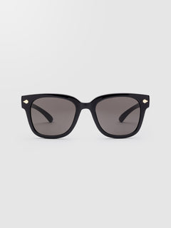 Freestyle Gloss Black Sunglasses (Gray Lens) - GRAY (VE02100201_0000) [F]