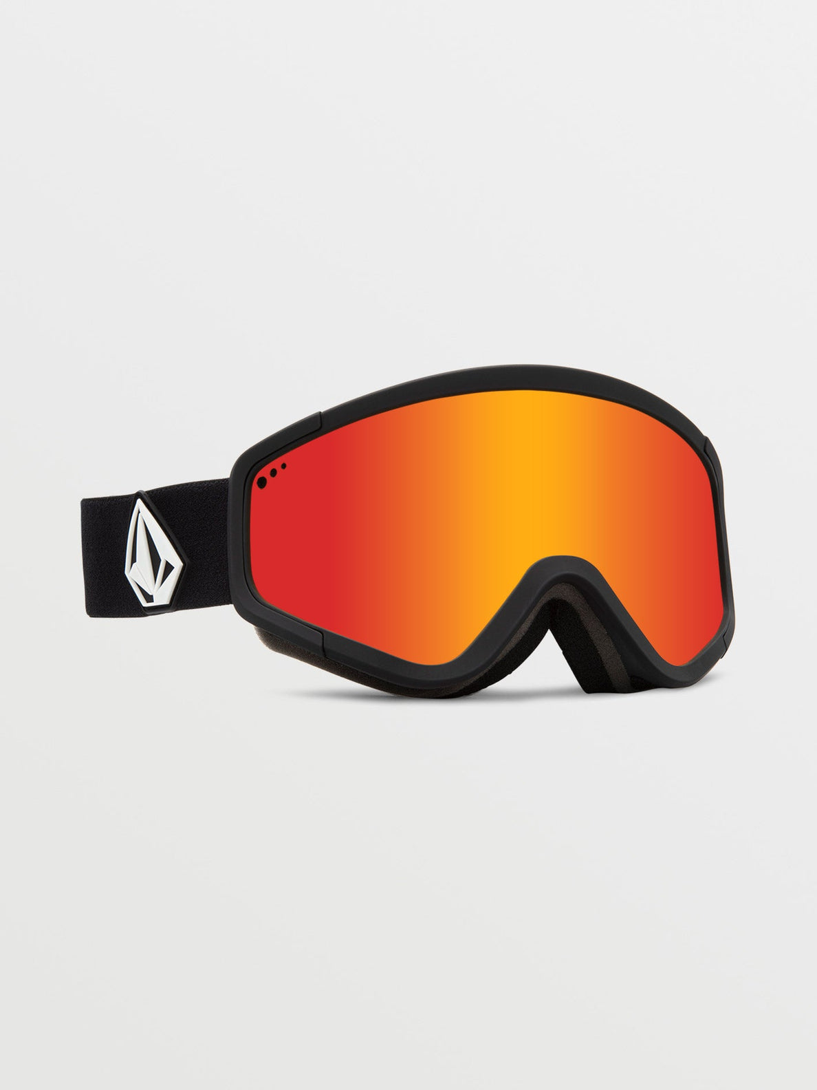 Attunga Matte Black Goggle (+ Bonus Lens - Yellow) - RED CHROME (VG0823500_RDCH) [F]